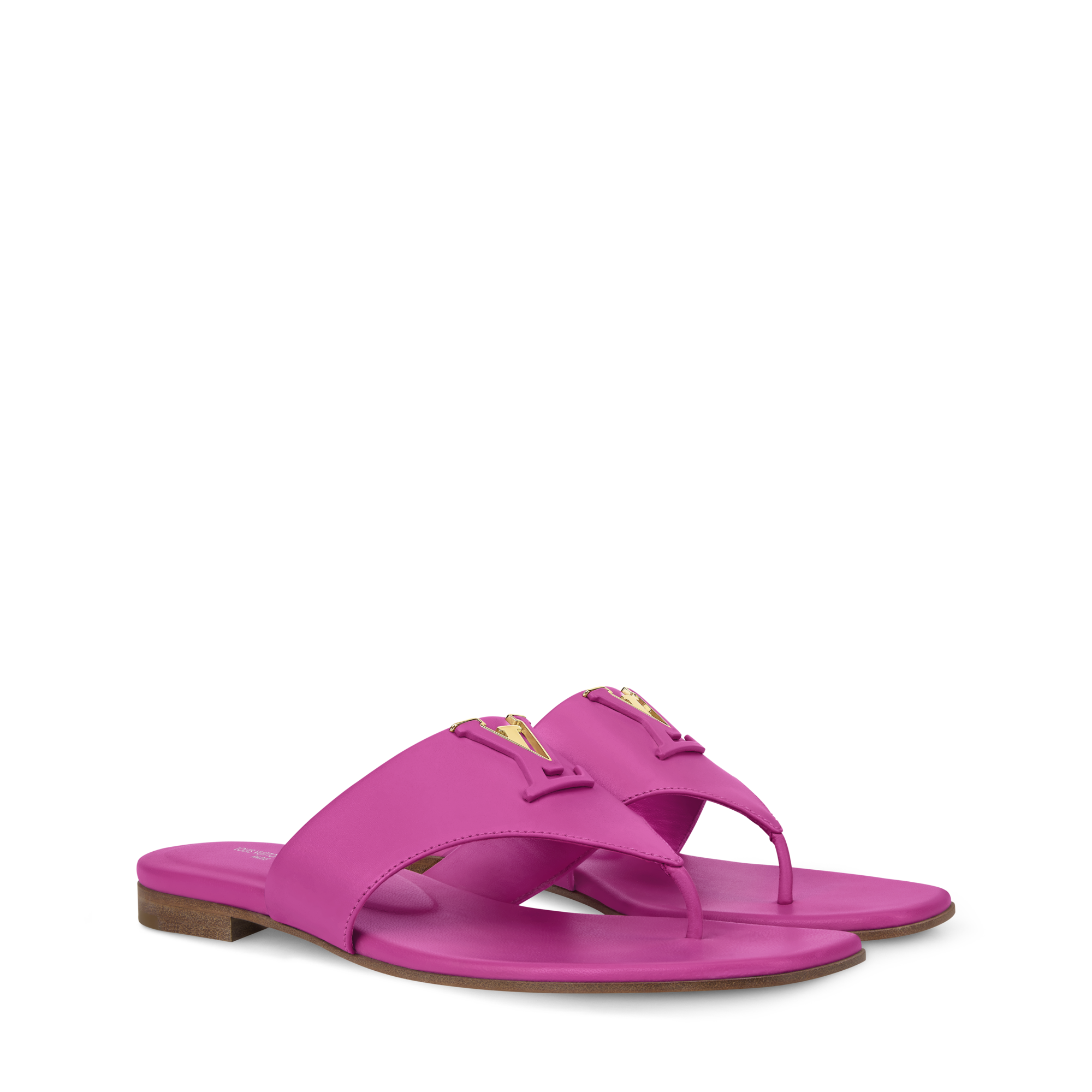 LOUIS VUITTON リボン付きフラットシューズ size38中24.5 LV Mare Flat Thong - Women - Shoes | LOUIS VUITTON ®